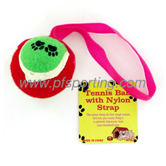 China Pelota para perro tee juguete de vinilo 5'' proveedor