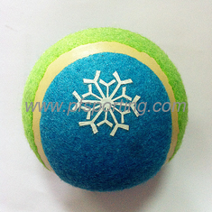 China Juguete de pelota de tenis con estampado de nieve proveedor