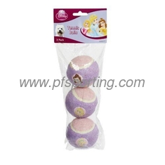China pelota de tenis para perros de colores 2.5'' proveedor