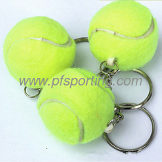 China llavero de pelota de tenis real proveedor