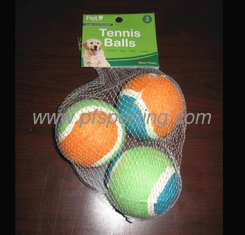 China pelotas de tenis para perros resistentes y duraderas nuevas en el paquete proveedor
