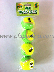 China pelotas de tenis del animal doméstico proveedor