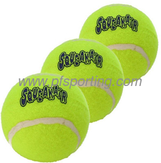 China Squeaker Balls Dog Fetch Pet Toy pelota de tenis proveedor