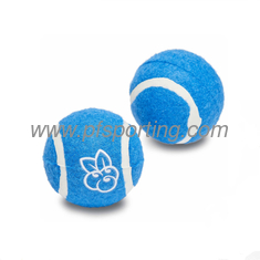 China Franklin Pet Supply Ready Set Fetch Squeak Pelotas de tenis Juguete para perros chirría cuando se aprieta proveedor