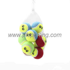 China Paquete de 12 pelotas de tenis, pelota de práctica de tenis de entrenamiento, ejercicio de fieltro a presión, pelotas de tenis a granel para máquina de pelotas, principiantes P proveedor