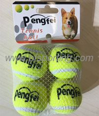 China Las pelotas de tenis del animal doméstico traen el tiro mastican los juguetes de las bolas del perro proveedor
