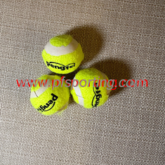China El animal doméstico durable al por mayor de la cuerda mastica la bola interactiva de los juguetes del perro casero del nudo del doble del tenis de la bola de los juguetes proveedor
