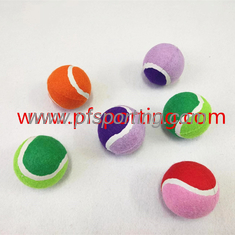 China Perro determinado listo Toy Squeaks When Squeezed Multi-Packs de las pelotas de tenis del chirrido de la búsqueda de la fuente del animal doméstico - para el medio pequeño - Larg proveedor