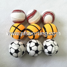 China Bola de goma de goma de Supply Free Sample Toy Pet Training Toys Squeaky del fabricante de alta calidad de Vking para los pequeños perros grandes proveedor