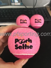 China pelota de tenis de goma de juguete para mascotas proveedor