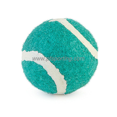Pelota de tenis promocional de 2,5 pulgadas con logotipo personalizado grado C proveedor