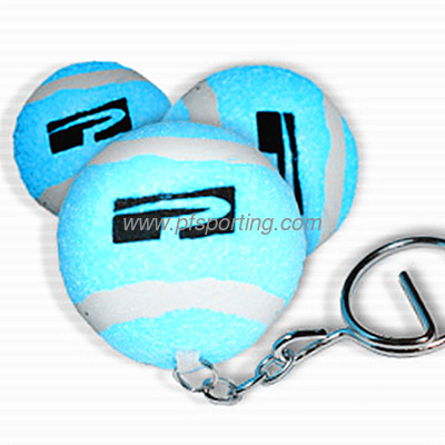 Llavero promocional de pelota de tenis de 1,5'' proveedor