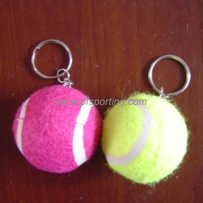 Llavero promocional de pelota de tenis de 1,5'' proveedor