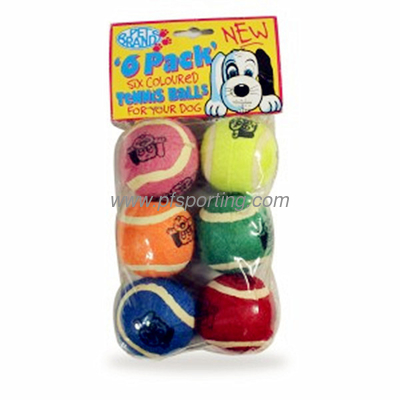 Pelota de juguete de goma ecológica para jugar con mascotas proveedor