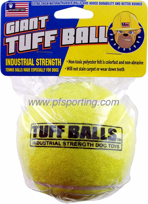 Pelota de juguete de goma ecológica para jugar con mascotas proveedor
