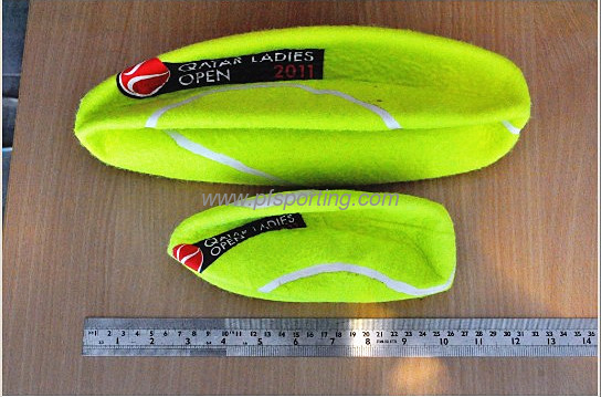 Pelota de tenis promocional de goma grande inflable de 9,5 pulgadas proveedor