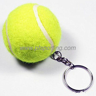 Llavero promocional de pelota de tenis proveedor