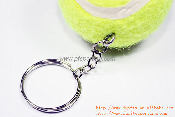 Llavero promocional de pelota de tenis proveedor
