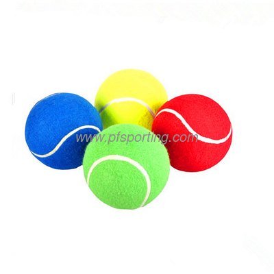 Juguete de pelota de tenis de 2,5 pulgadas para jugar con mascotas proveedor
