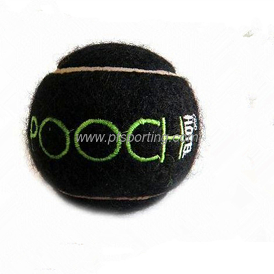 pelota de tenis de color negro proveedor