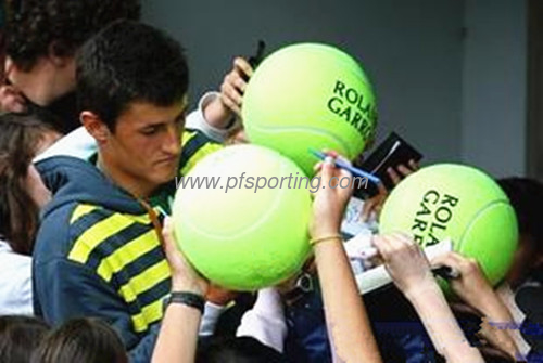 pelota de tenis grande promocional proveedor