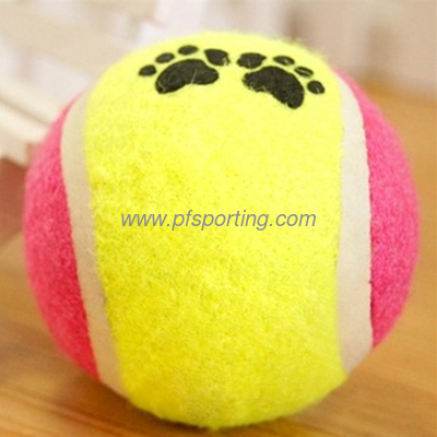 Pack de 2 pelotas de tenis con estampado de huellas proveedor