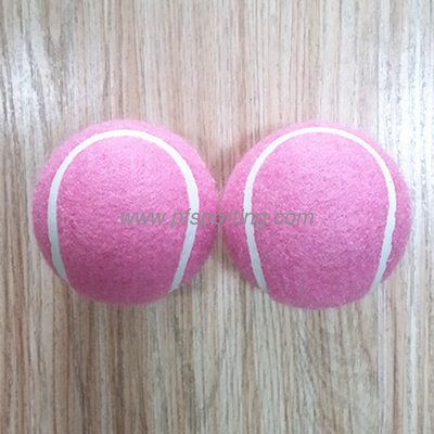 Pelota de tenis de promoción barata con logotipo personalizado impreso proveedor