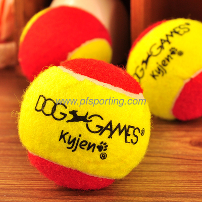 Pelota de tenis de promoción barata con logotipo personalizado impreso proveedor