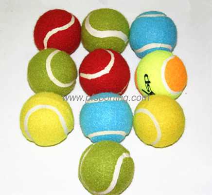 pelota de tenis para perros de colores 2.5'' proveedor