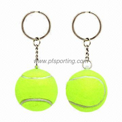 pelota de tenis promocional con llavero 1.5'' proveedor