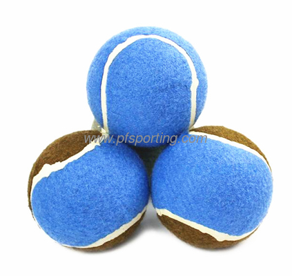 Juguete de pelota de tenis de 2,5 pulgadas para jugar con mascotas proveedor