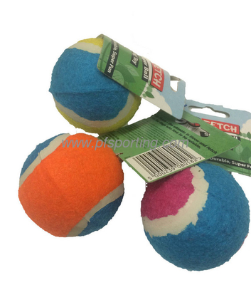 SUPER BALL ESPONJA PELOTA DE TENIS PARA PERROS DURADERO SUPER BOUNCE DIVERSIÓN PELOTAS PARA PERRITOS A GRANEL proveedor