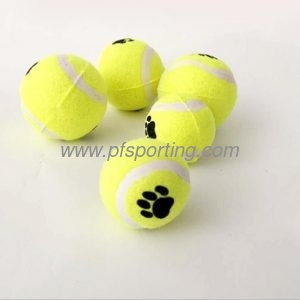 Pelotas de tenis para masticar perros y mascotas, 6 uds., divertidas pelotas de juguete para gatos proveedor