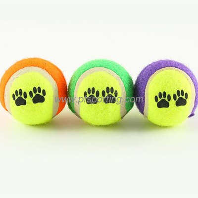 Pelotas de tenis para masticar perros y mascotas, 6 uds., divertidas pelotas de juguete para gatos proveedor