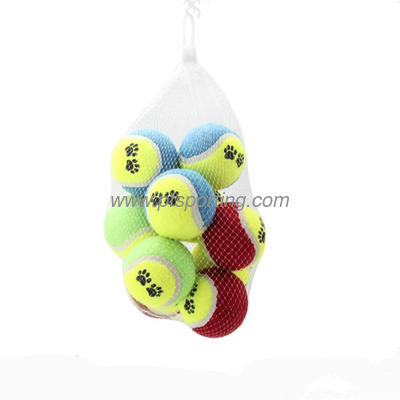 Paquete de 12 pelotas de tenis, pelota de práctica de tenis de entrenamiento, ejercicio de fieltro a presión, pelotas de tenis a granel para máquina de pelotas, principiantes P proveedor