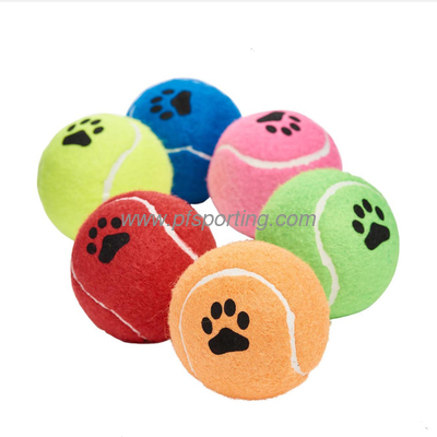 Paquete de 6 pelotas de tenis Happy Birthday Dog de Midlee Regular, rosa proveedor