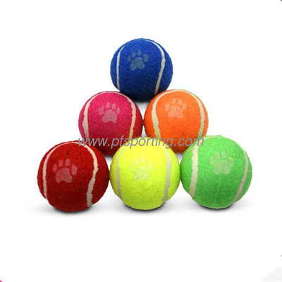 Pelotas de tenis para perros, paquete de 12 pelotas de juguete para mascotas de 2,5 pulgadas, pelotas duraderas para perros para entrenar, jugar, hacer ejercicio, juguetes para perros, regalo para perros proveedor
