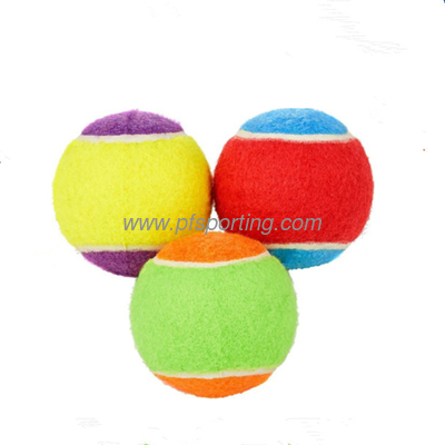 Pelota de juguete para mascotas al por mayor, pelota de tenis para entrenamiento de perros, para mascotas proveedor