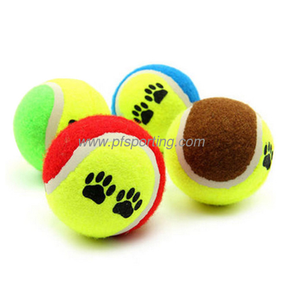 PAQUETE DE JUGUETE PARA PERRO DE 2 PELOTA DE TENIS SQUEAKY DE WORLD OF PETS proveedor