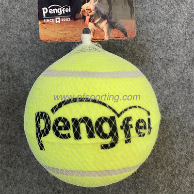 Pelotas de tenis para perros Juguetes divertidos para perros chirriantes Juguetes masticables para ejercicio y entrenamiento | Paquete de 6 coloridos perros fáciles de atrapar proveedor