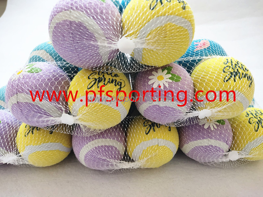 Juguetes de goma del perro de la pelota de tenis del perro casero interactivo al por mayor profesional más barato del OEM de los fabricantes proveedor