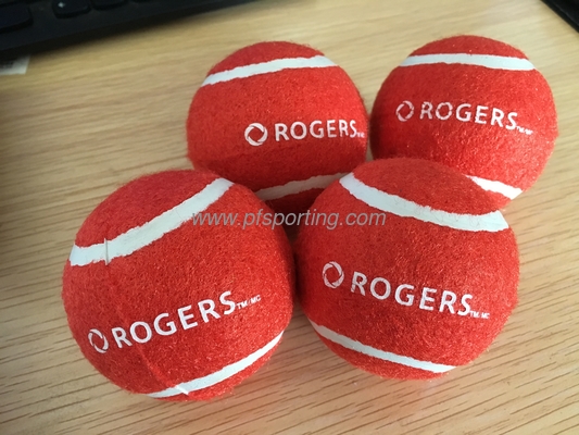 pelota de tenis de goma de juguete para mascotas proveedor