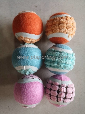 Pelota de goma para mascotas, juguetes para masticar, 2,5 pulgadas proveedor